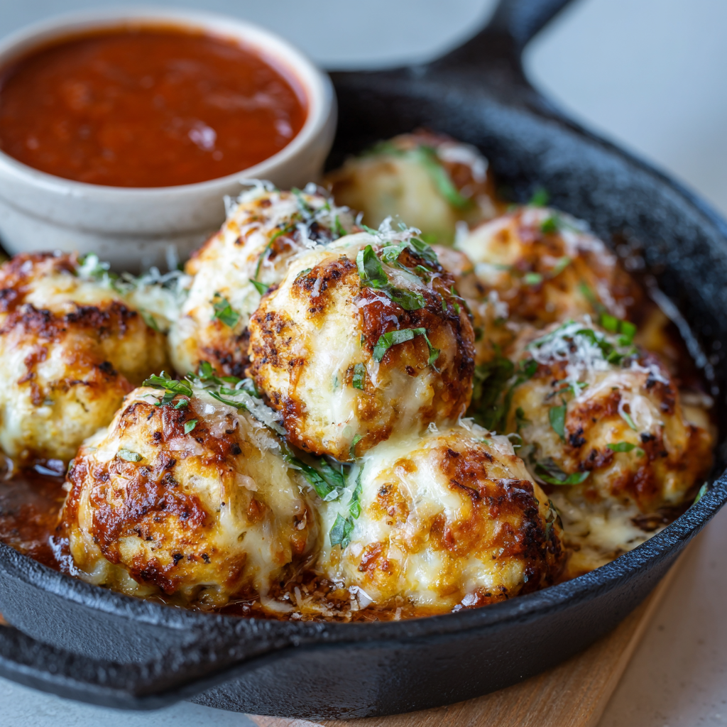 Chicken Parmesan Meatballs