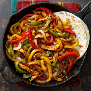 Sizzling Chicken Fajitas Recipe
