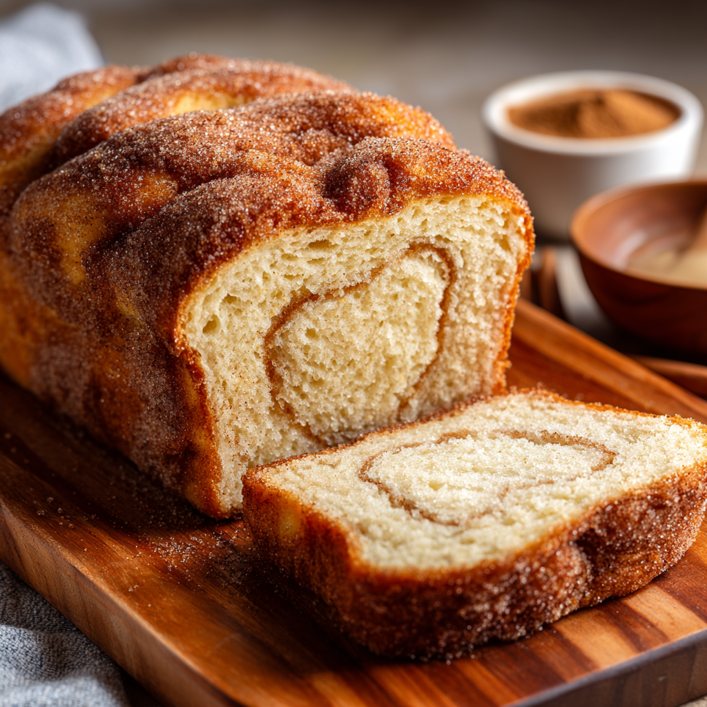 Cinnamon Sugar Donut Bread