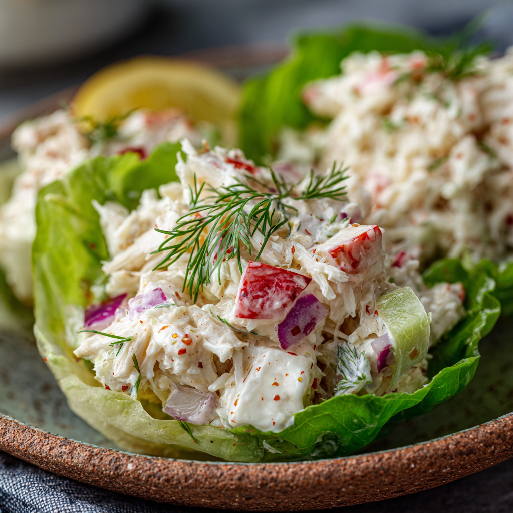 Easy Crab Salad Recipe