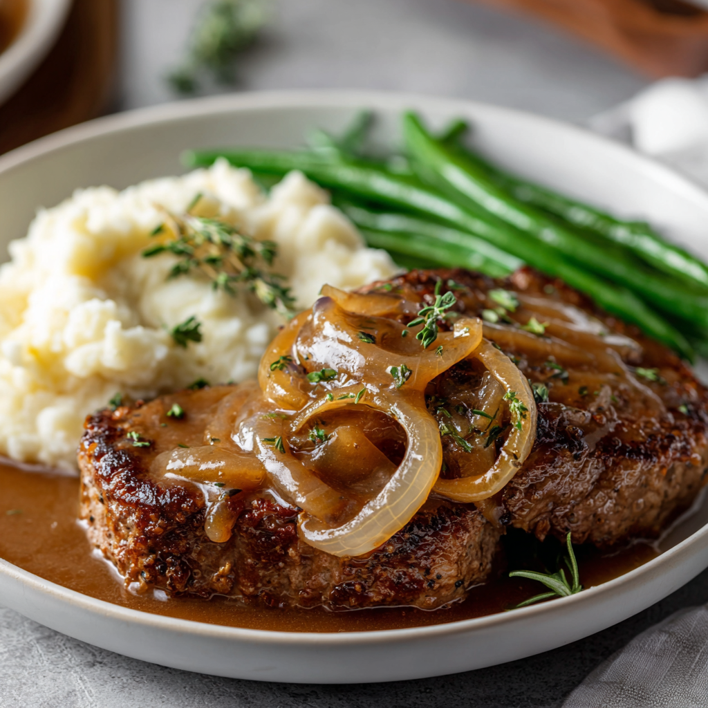 Tender Cube Steak with Gravy