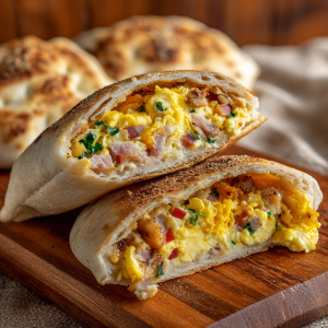 Stuffed Breakfast Pockets