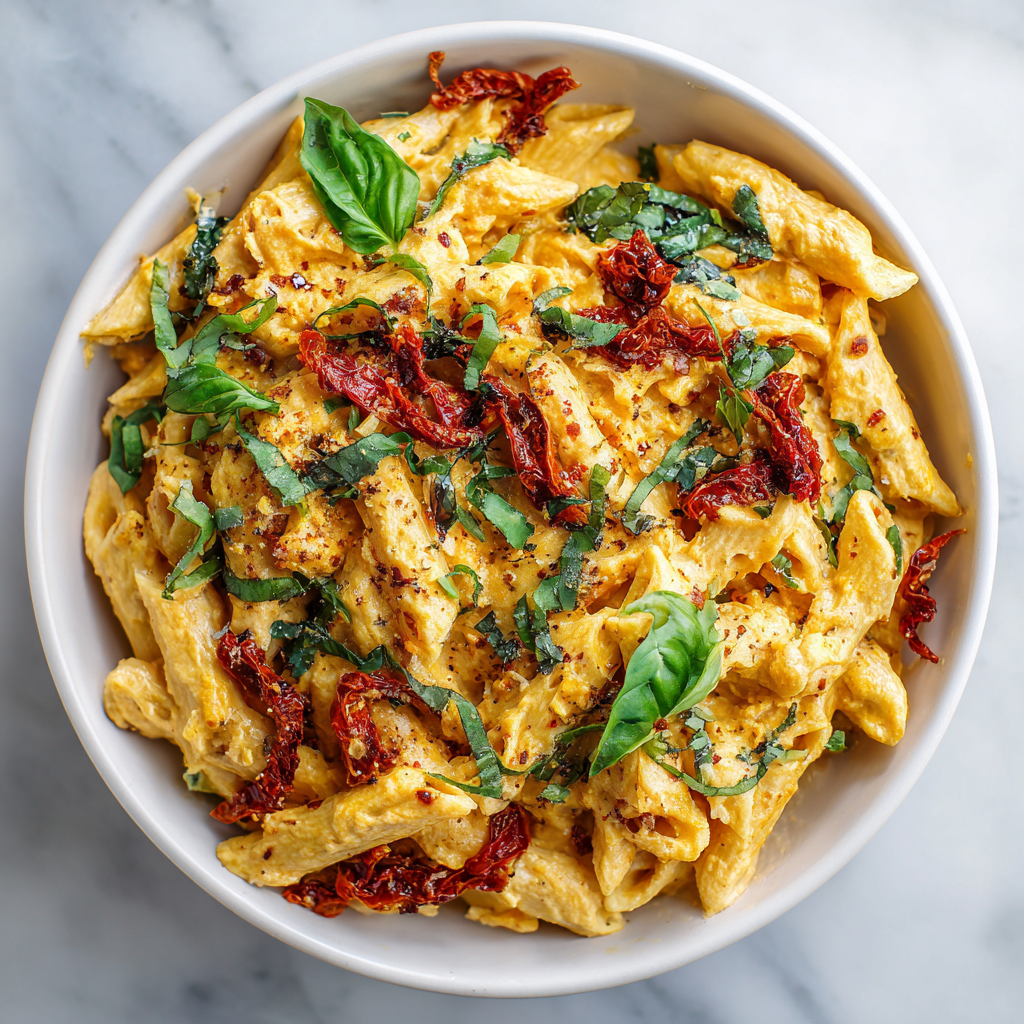 Creamy Hummus Pasta