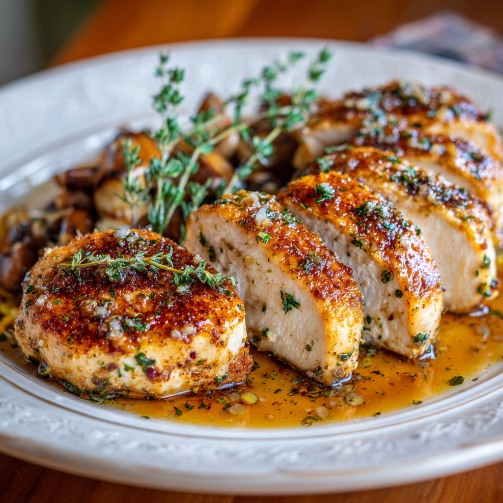 Pan-Seared Chicken Breast Medallions
