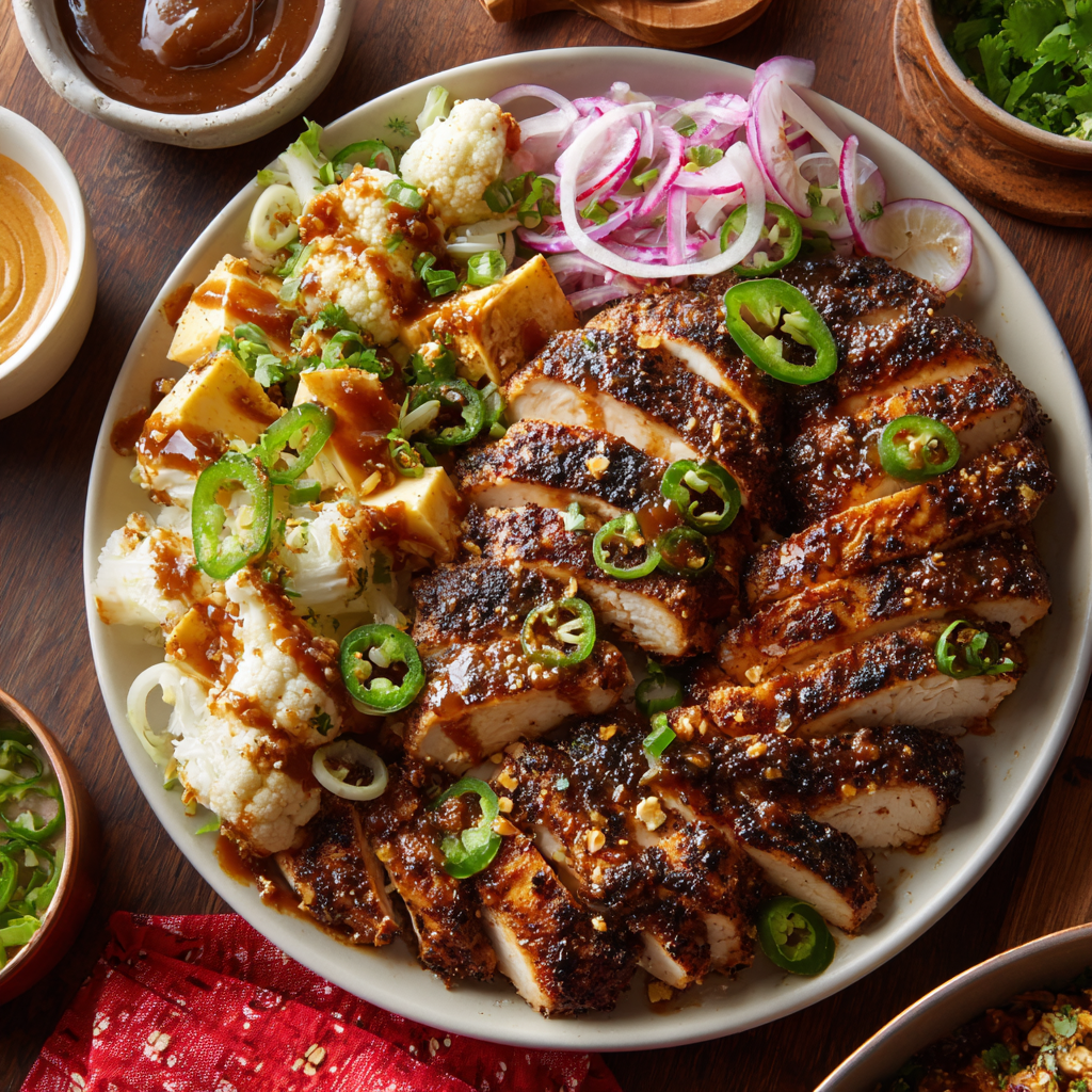 Build-Your-Own Sauce Chicken Night