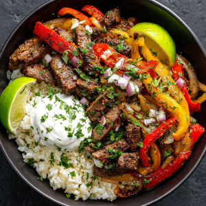 Steak Fajita Bowls