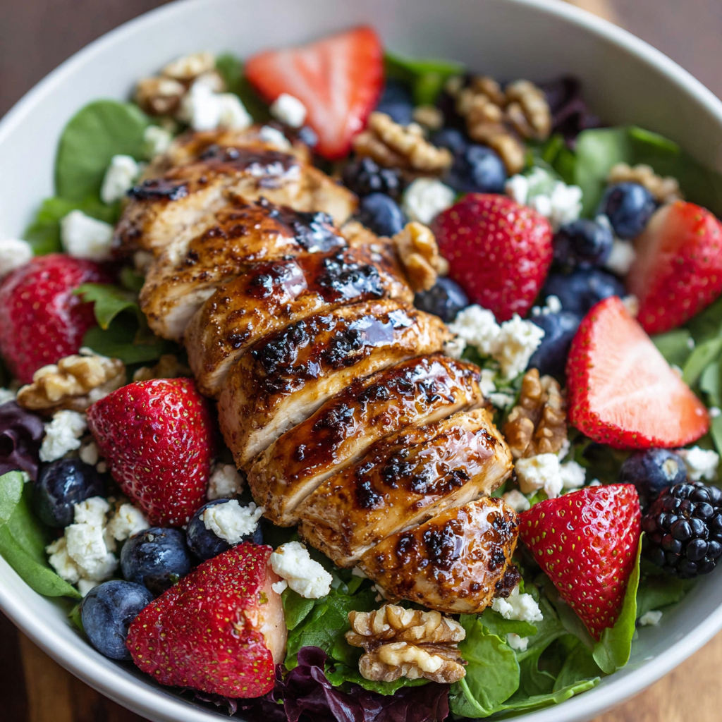 Balsamic Berry Chicken Salad
