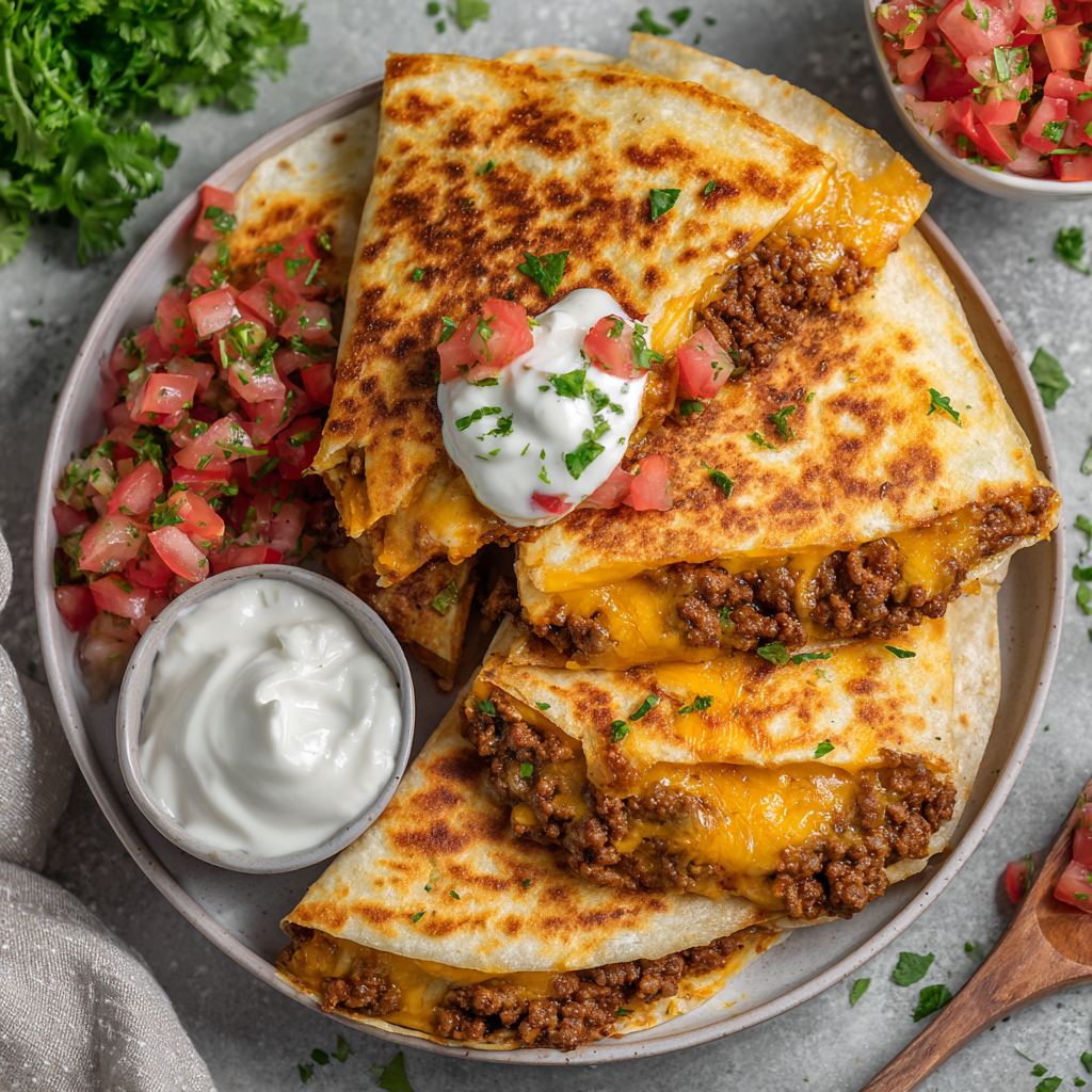 High-Protein Taco Quesadilla