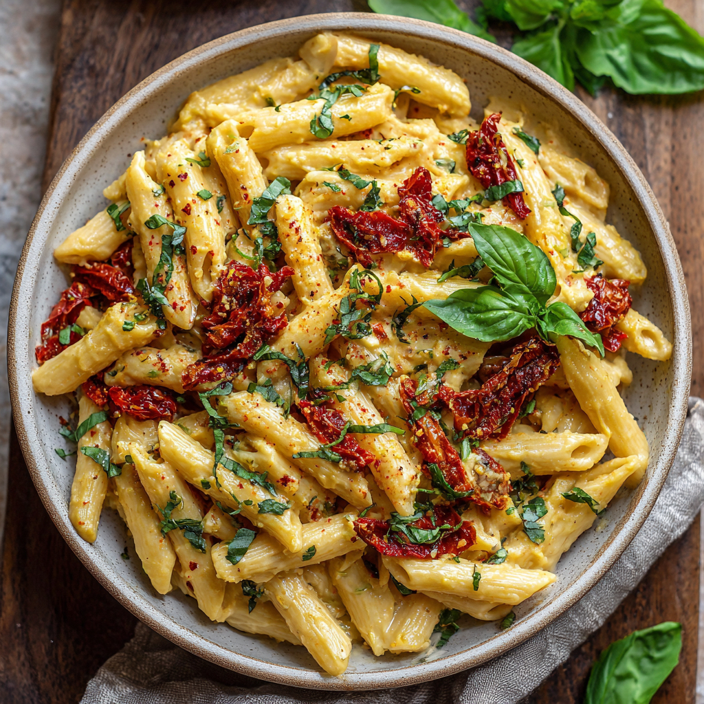Creamy Hummus Pasta