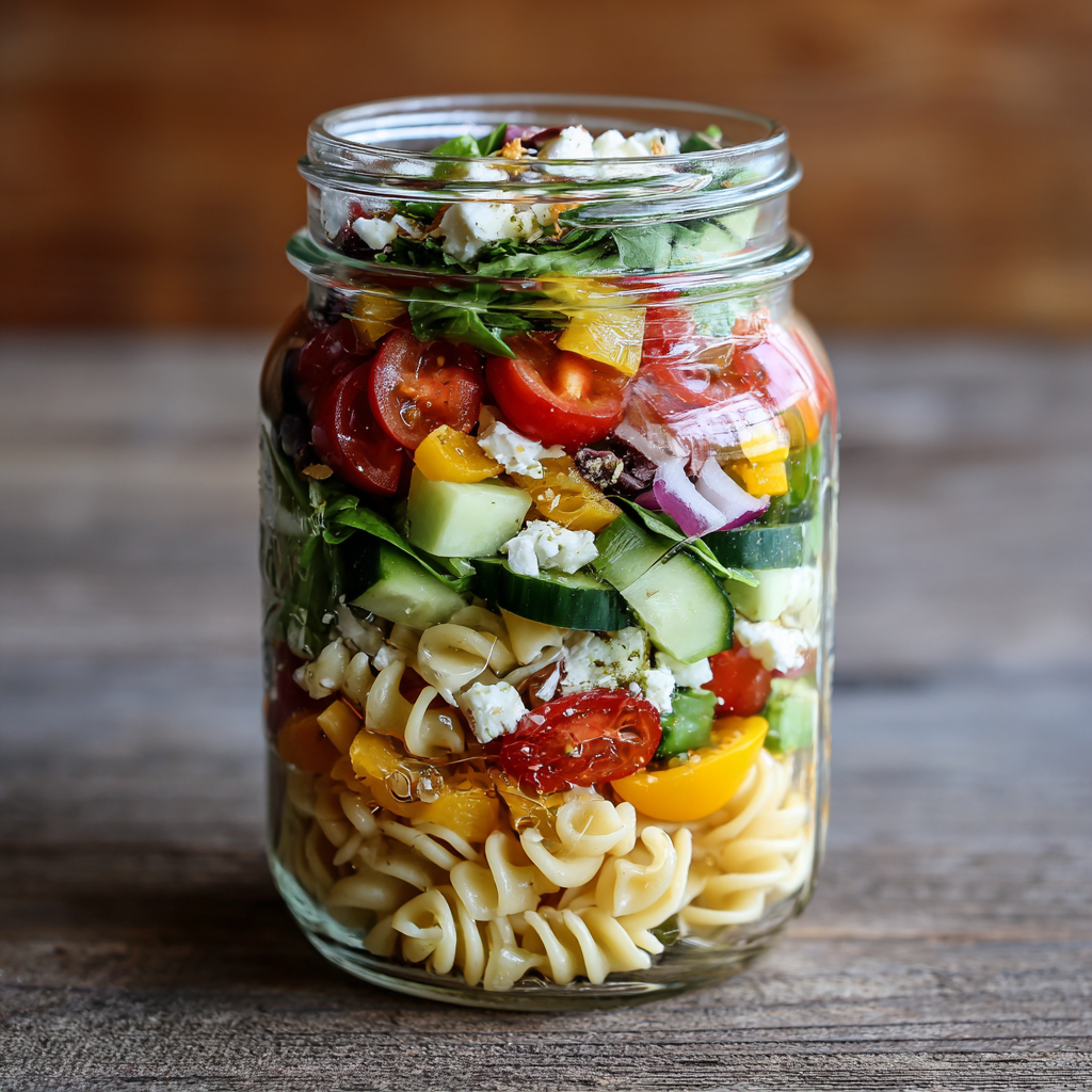 Pasta Salad Jars