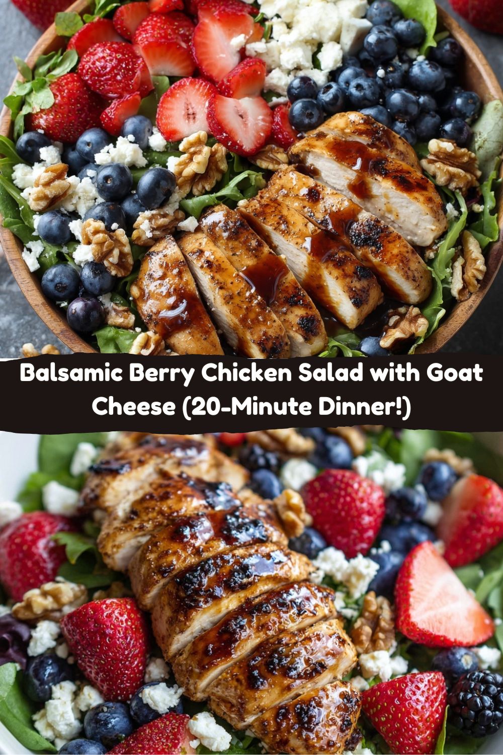 Balsamic Berry Chicken Salad