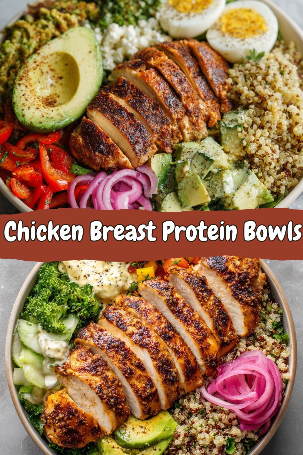 Chicken Breast Protein Bowls