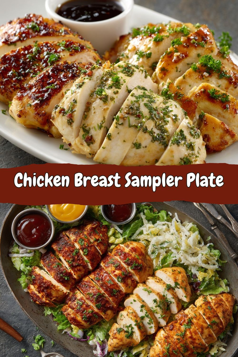 Chicken Breast Sampler Plate