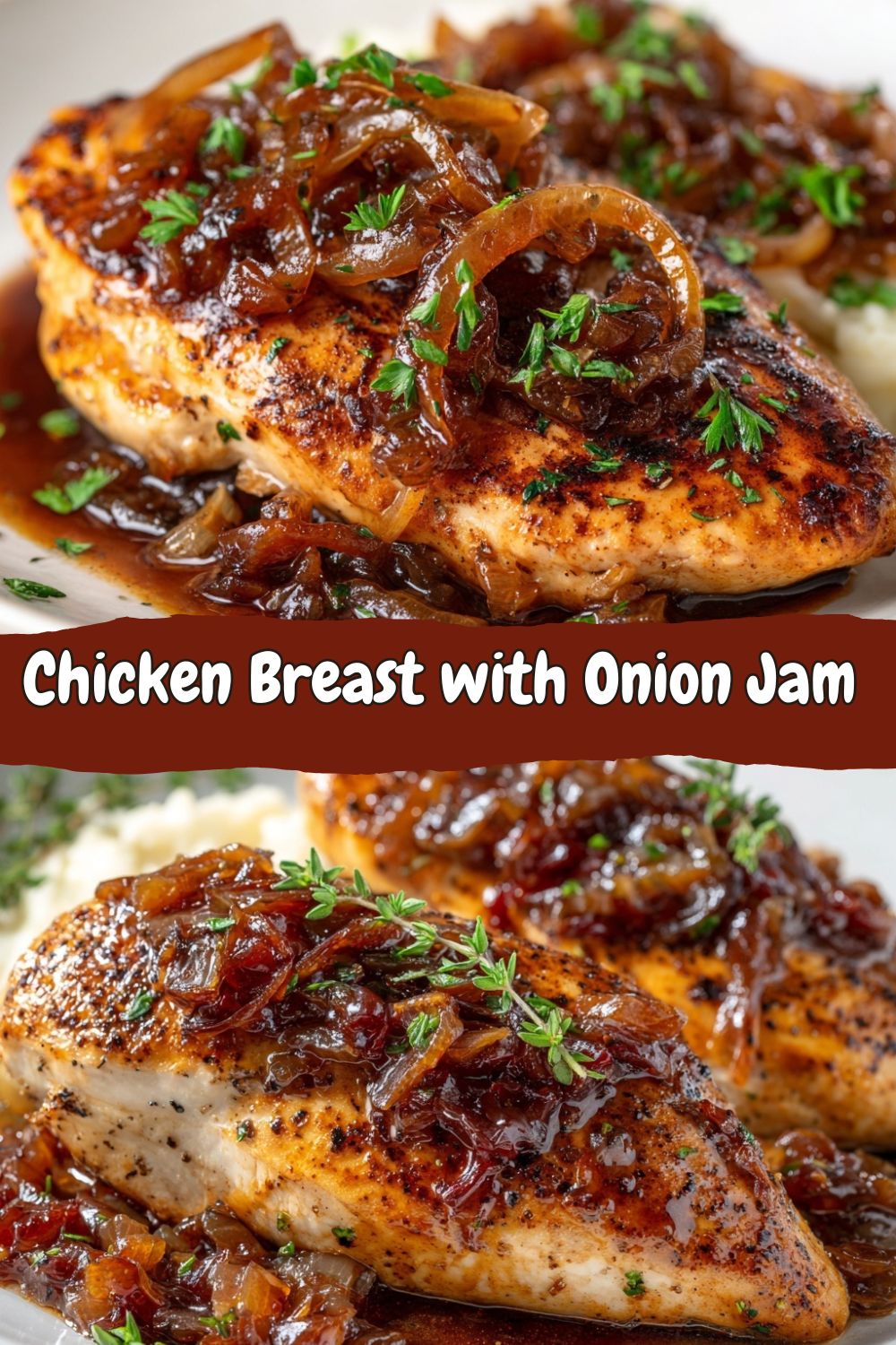 Chicken Breast with Onion Jam