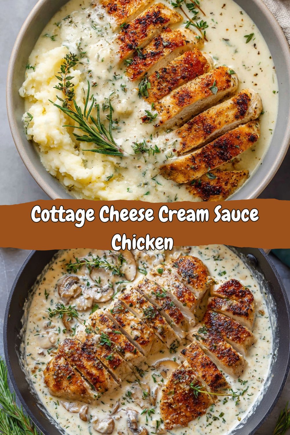 Cottage Cheese Cream Sauce Chicken
