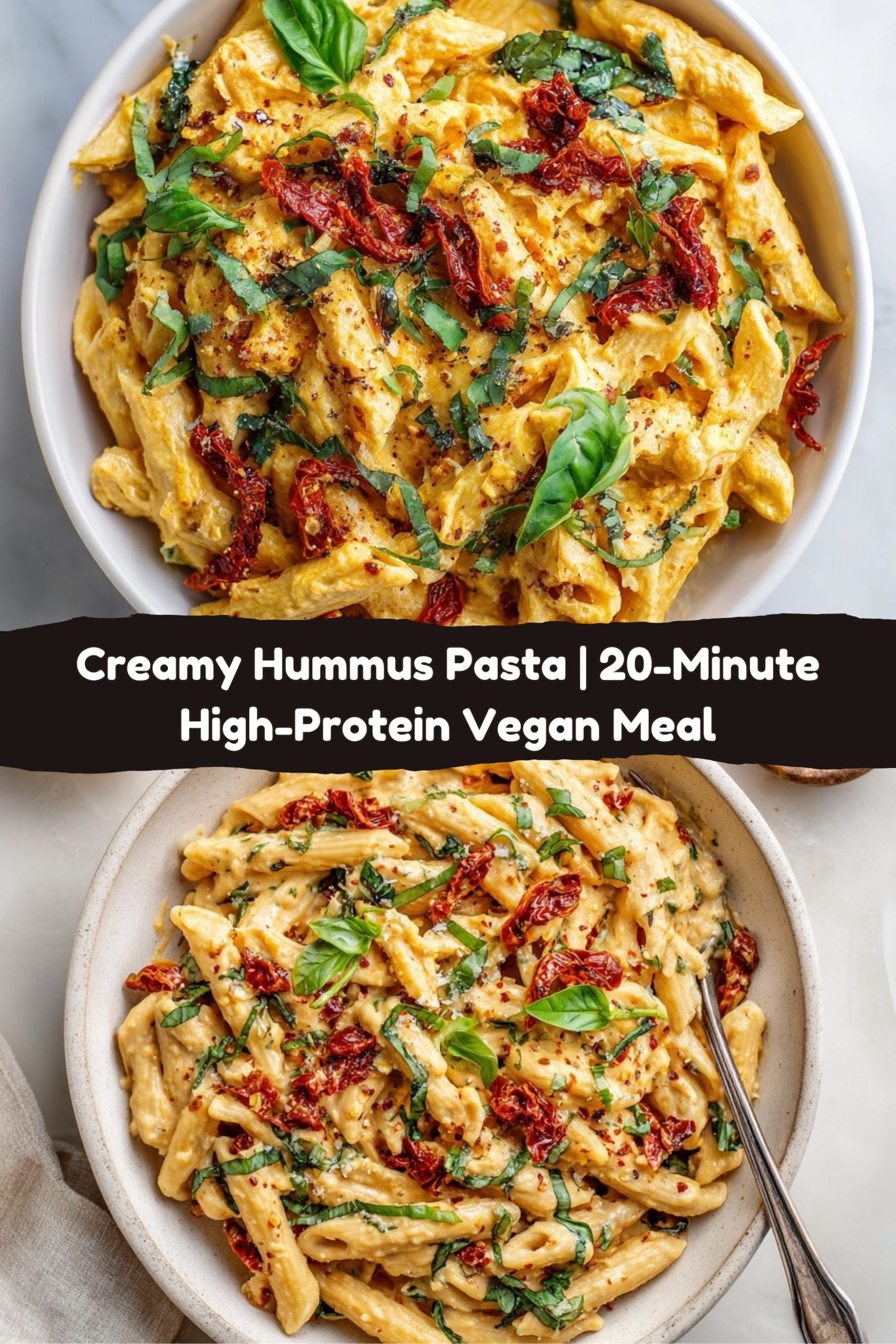 Creamy Hummus Pasta