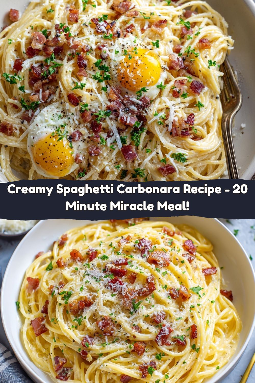 Creamy Spaghetti Carbonara