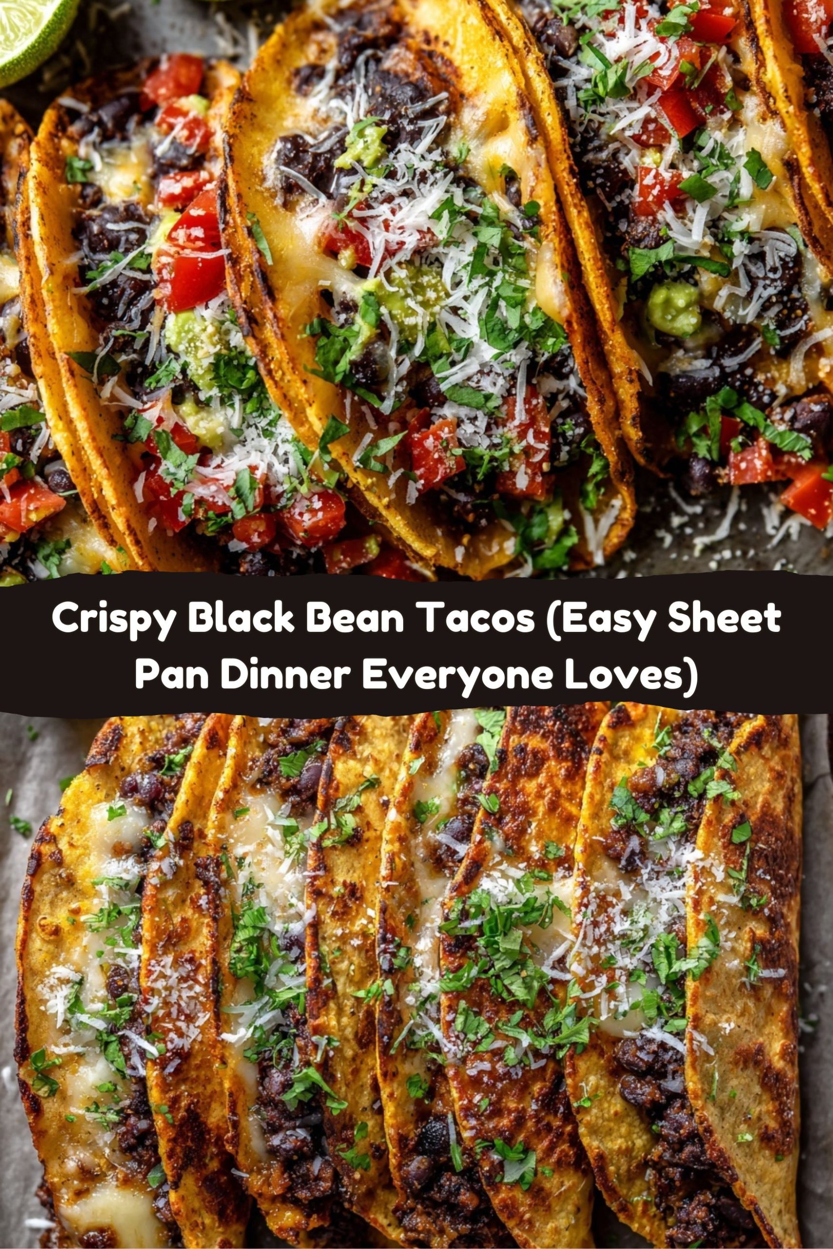 Crispy Black Bean Tacos