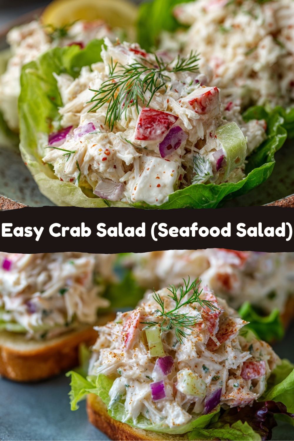 Easy Crab Salad Recipe