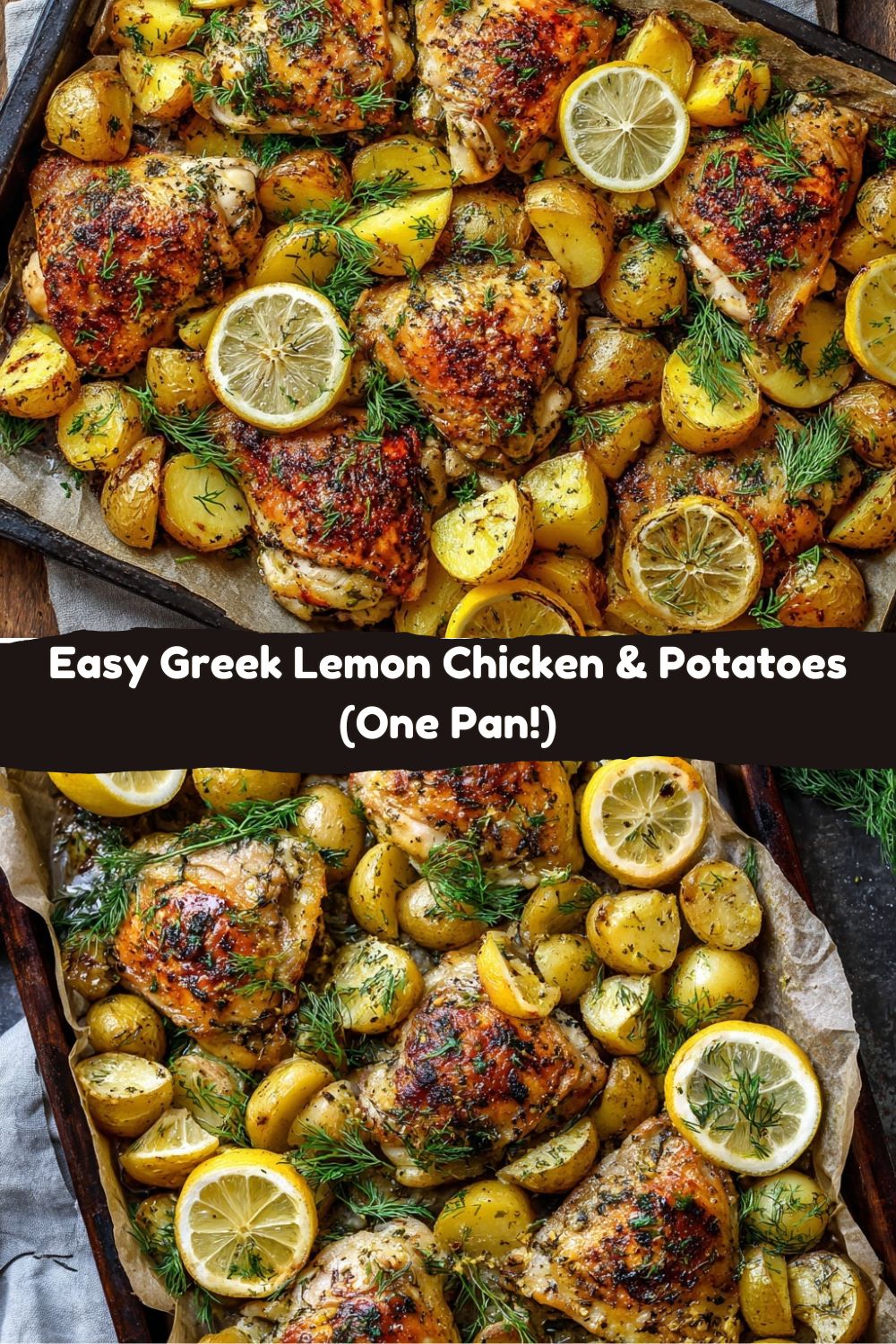 Greek Lemon Chicken & Potatoes