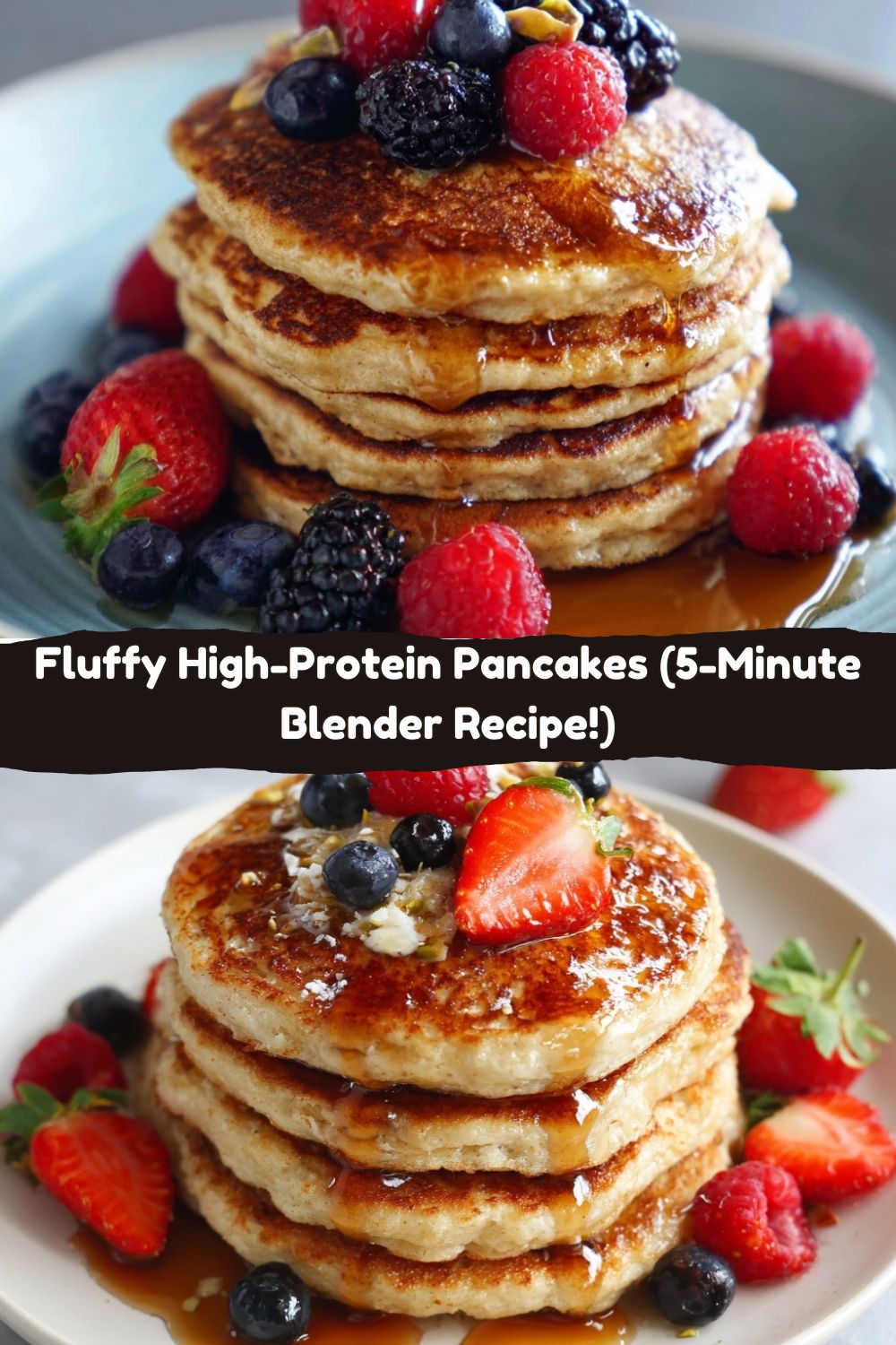 Fluffy High-Protein Pancakes