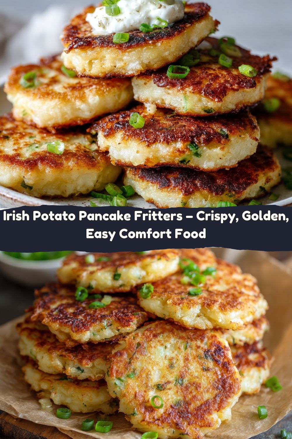 Irish Potato Pancake Fritters