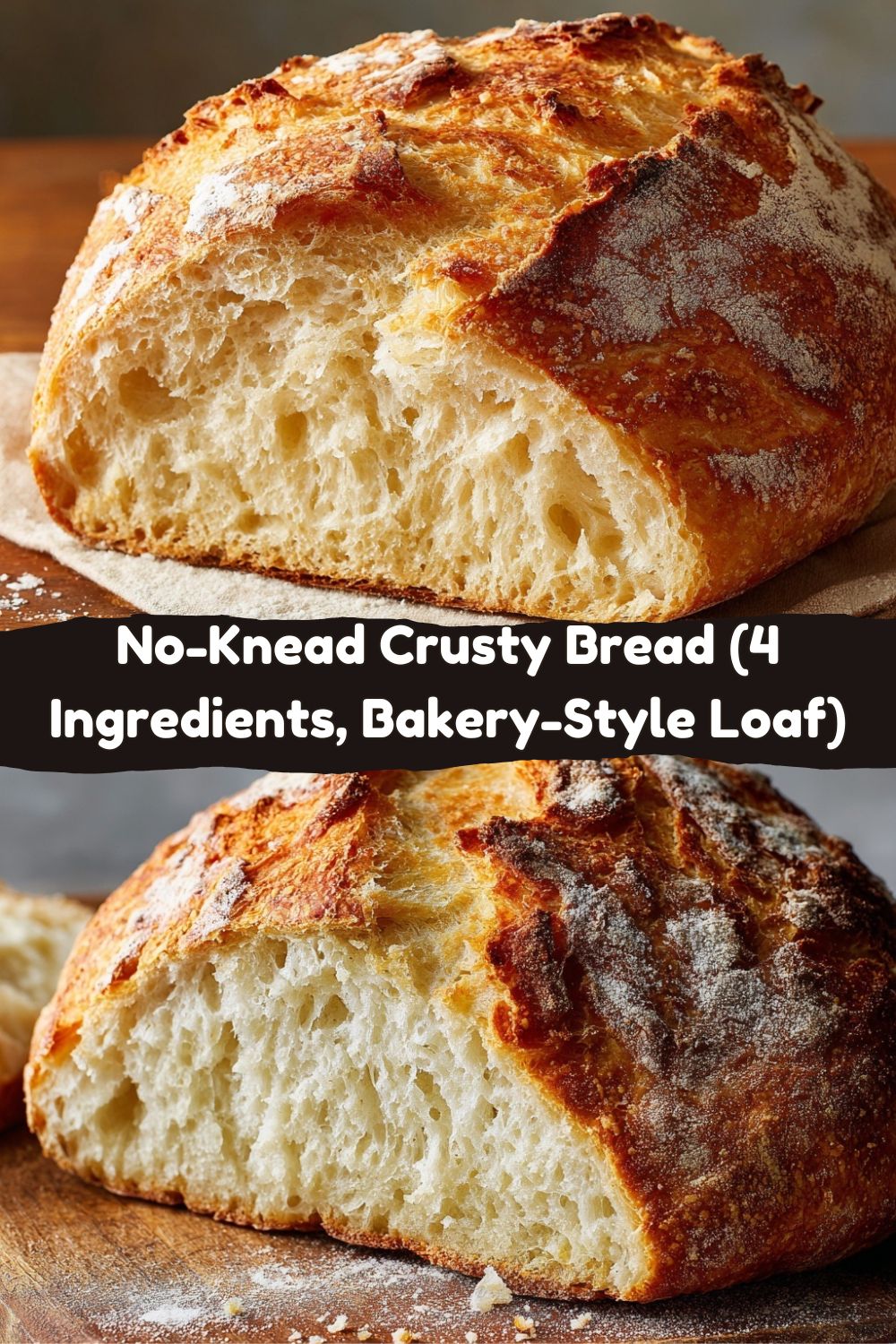 Easy Crusty Bread Recipe