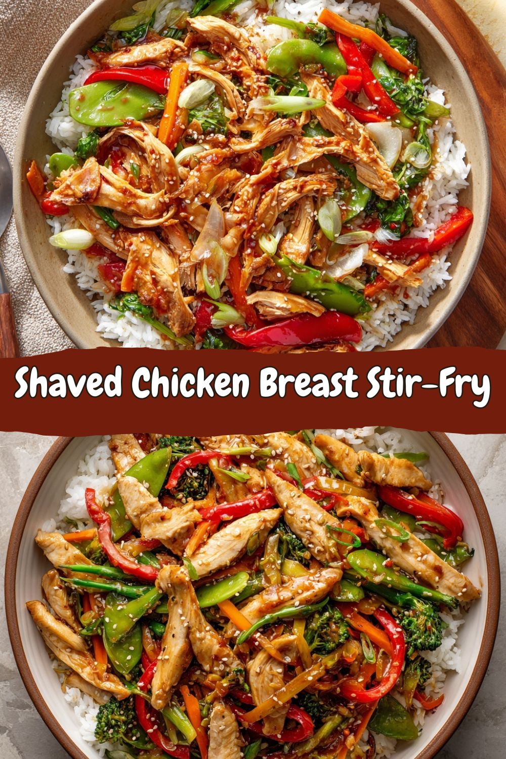 Shaved Chicken Breast Stir-Fry