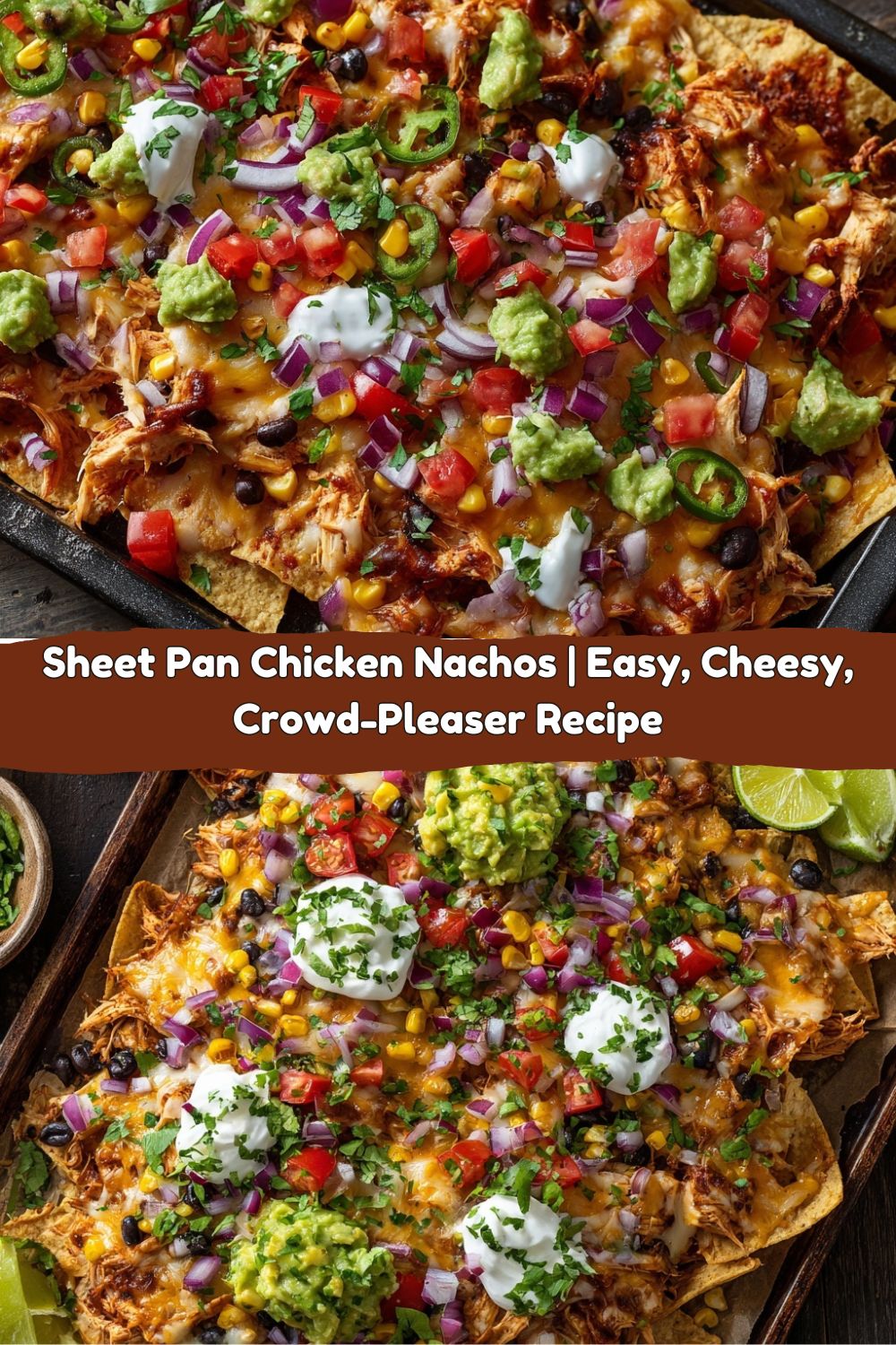 Sheet Pan Chicken Nachos