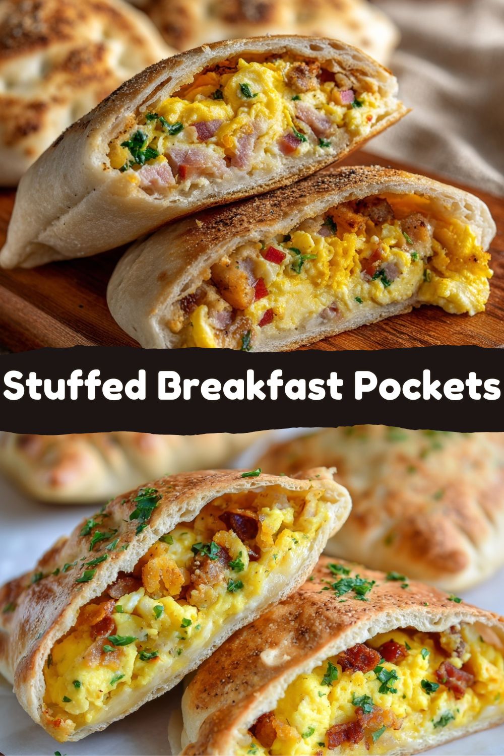 Stuffed Breakfast Pockets