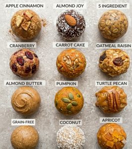 PROTEIN BALLS - 12 WAYS