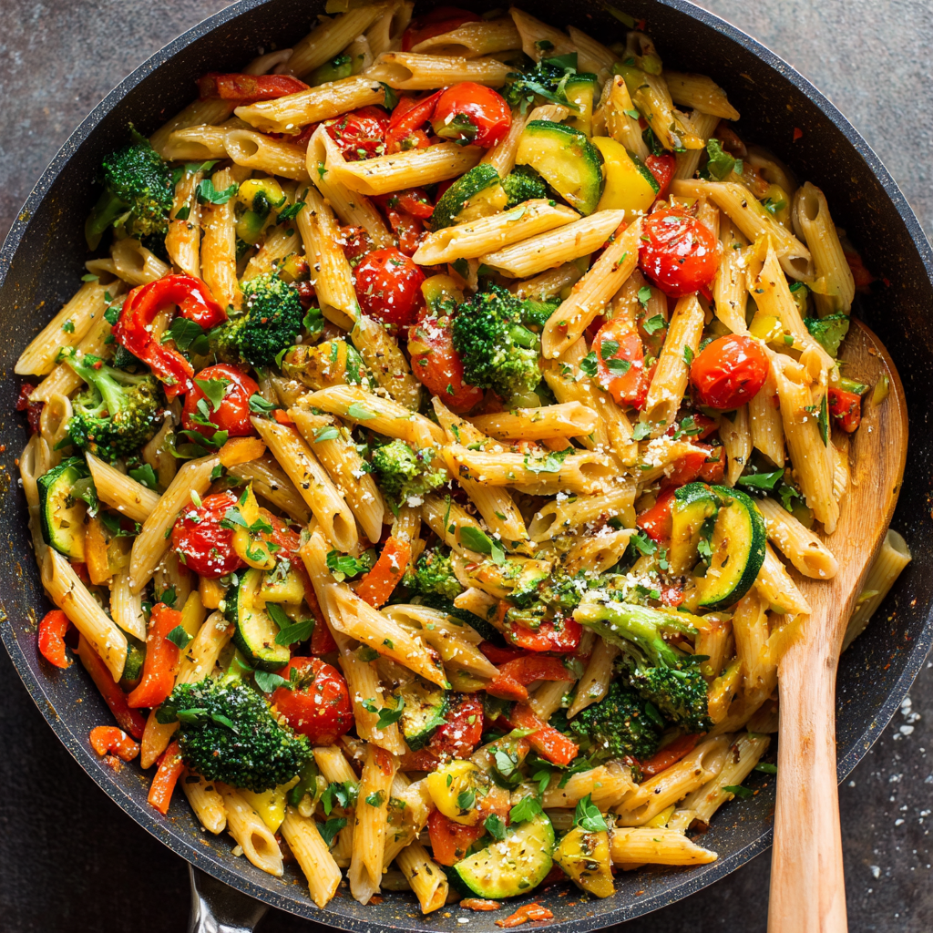 Easy 30-Minute Veggie Pasta