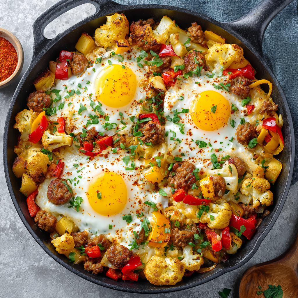 One-Pan Breakfast Protein Skillet
