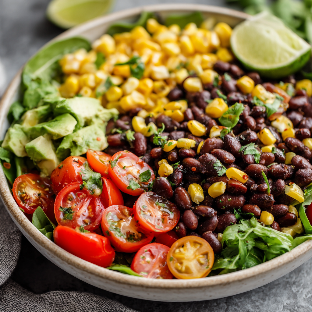 Spicy Black Bean Salad