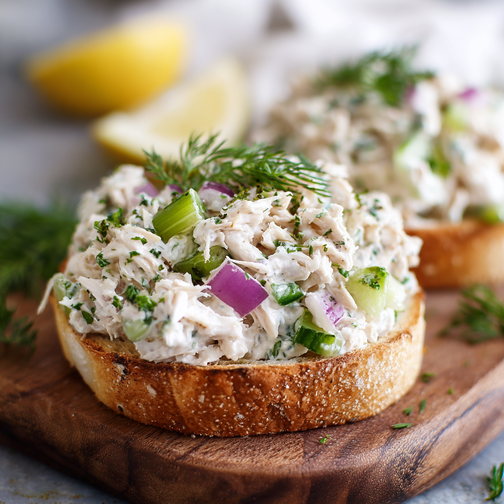 Cottage Cheese Chicken Salad