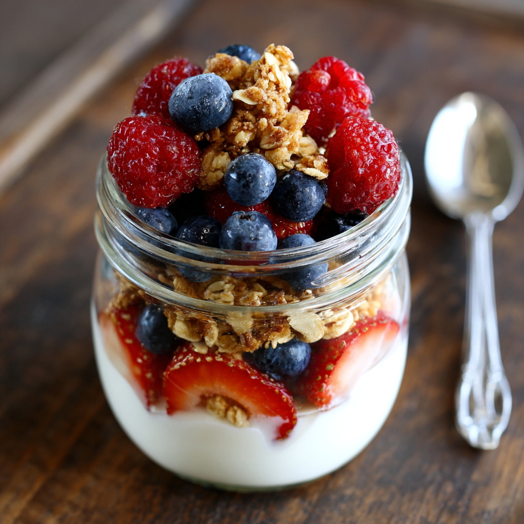Greek Yogurt Berry Parfaits