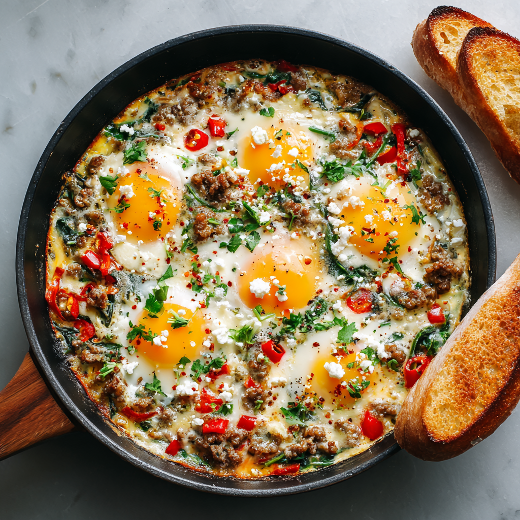 Baked Egg Skillet