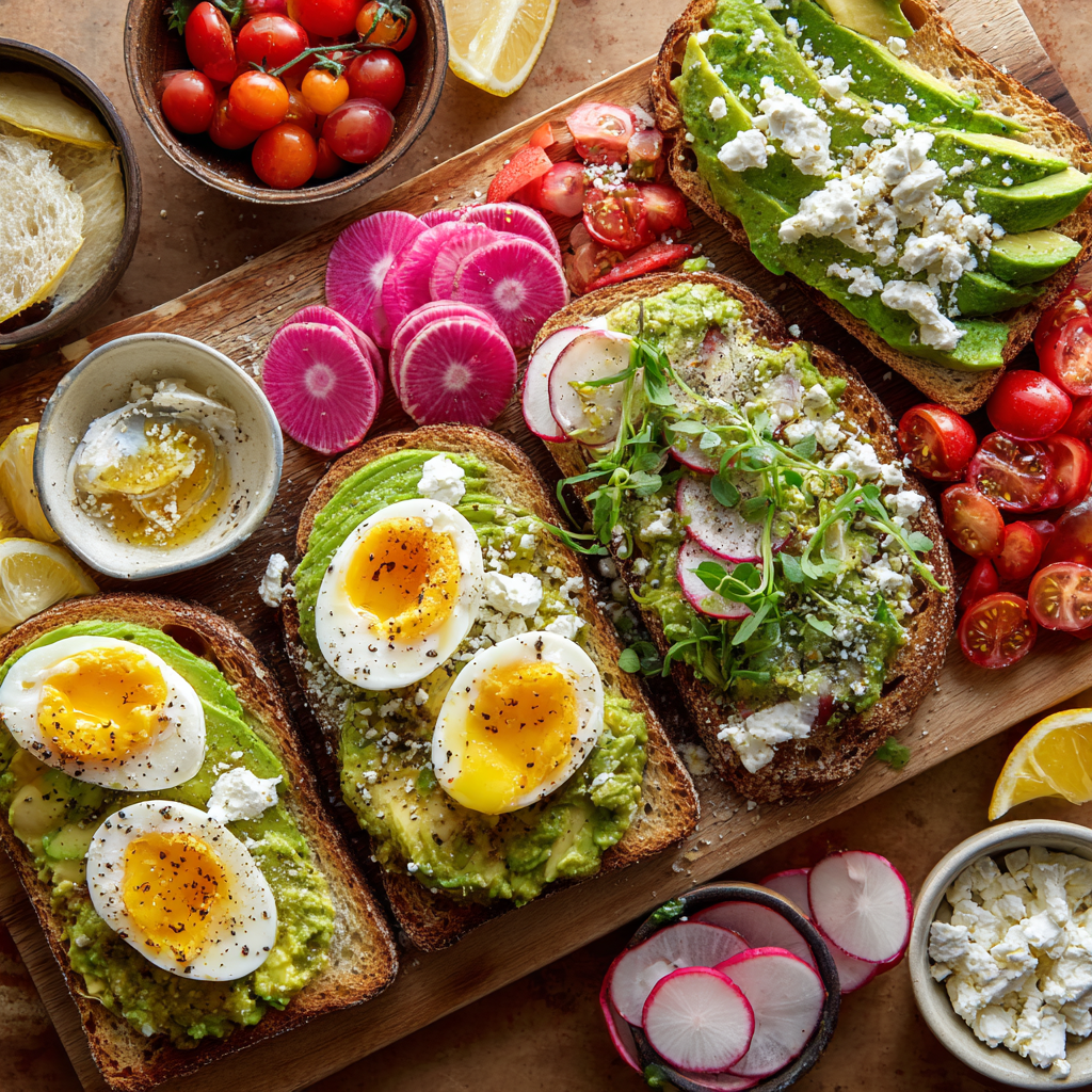 Avocado Toast Platter