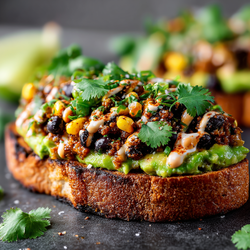 Spicy Taco Avocado Toast