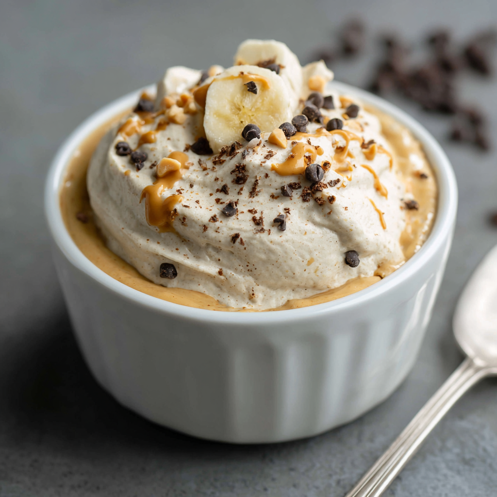 Cottage Cheese Peanut Butter Mousse