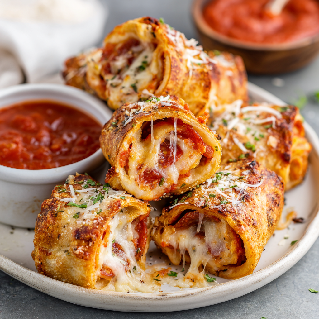 Homemade Pizza Rolls