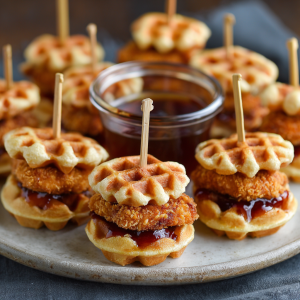 Chicken & Waffle Bites