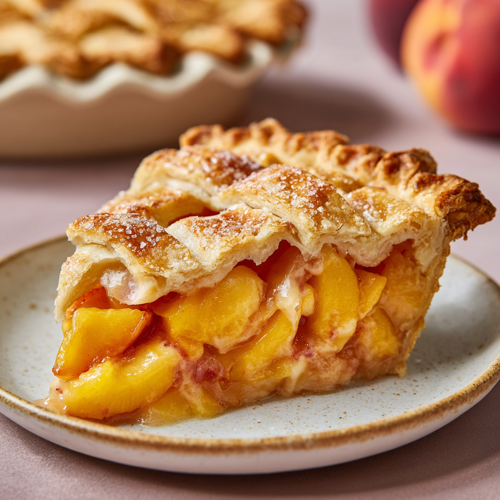 Classic Peach Pie