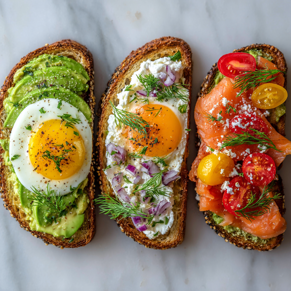Avocado Toast Trio