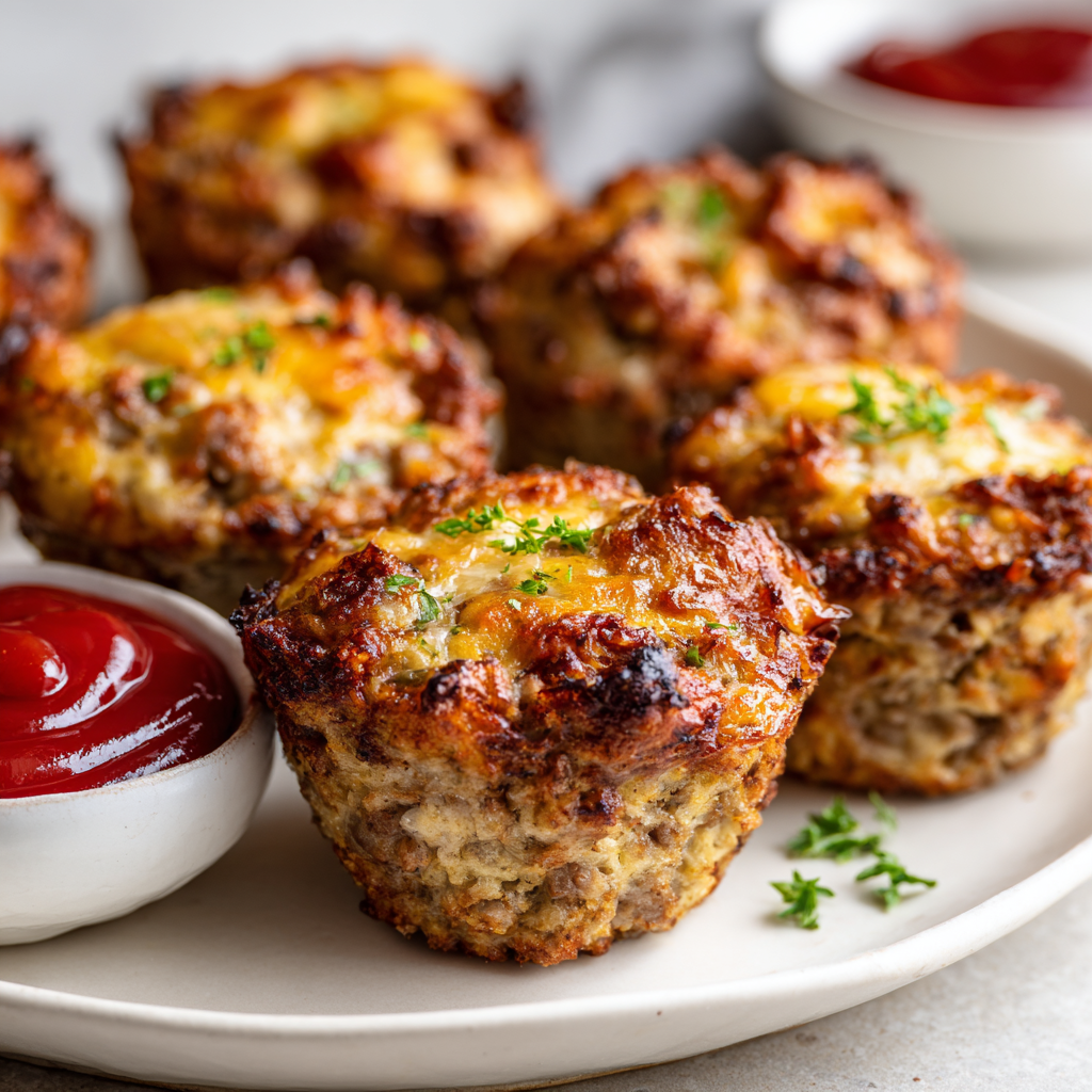Mini Meatloaf Muffins