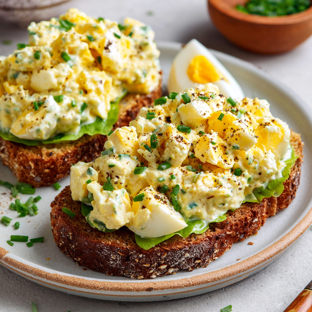 High-Protein Egg Salad with Greek Yogurt