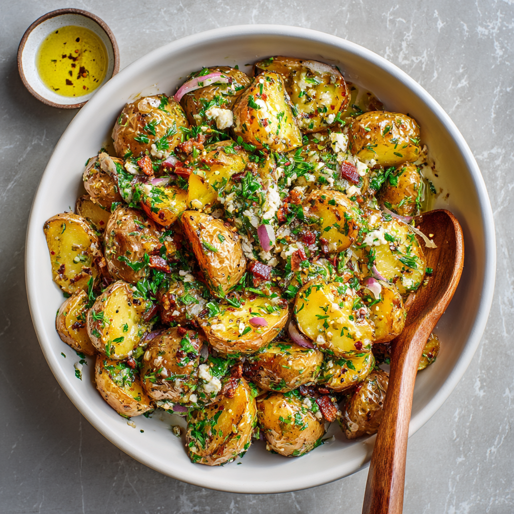 Crispy Potato Salad