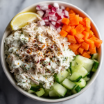 Tuna Cottage Cheese Crunch Bowls