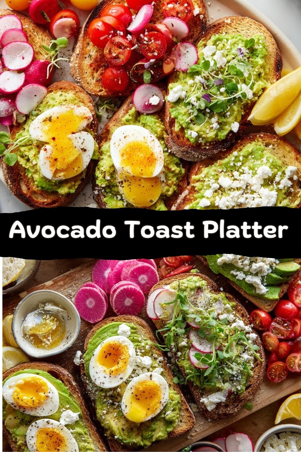 Avocado Toast Platter