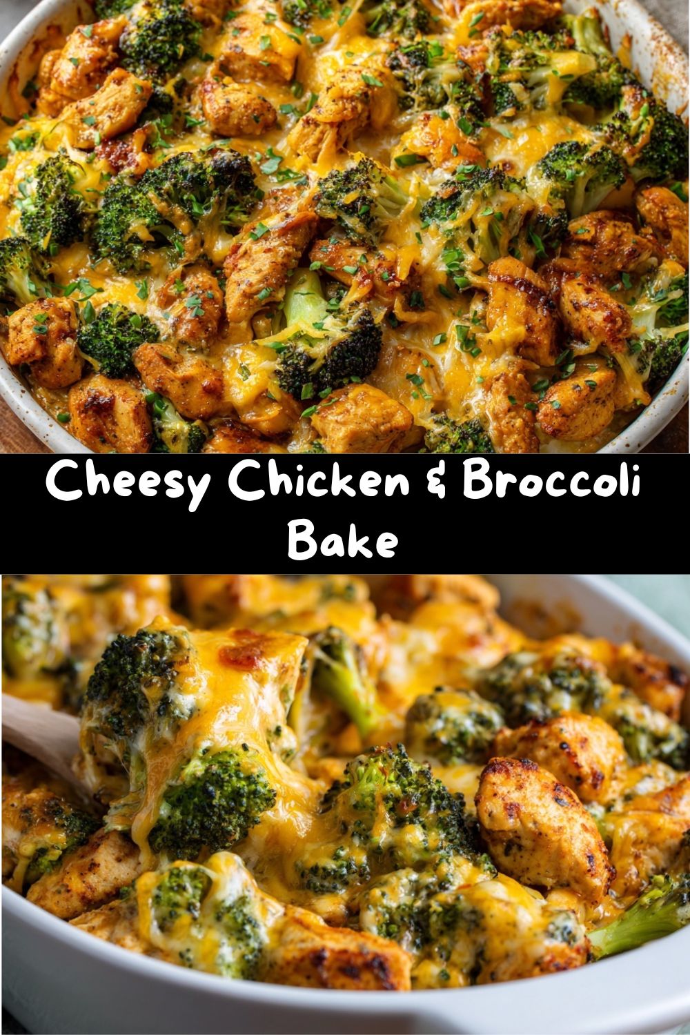 Cheesy Chicken and Broccoli Bake